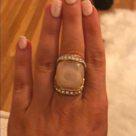 Crystal statement ring - Picture 2 of 8